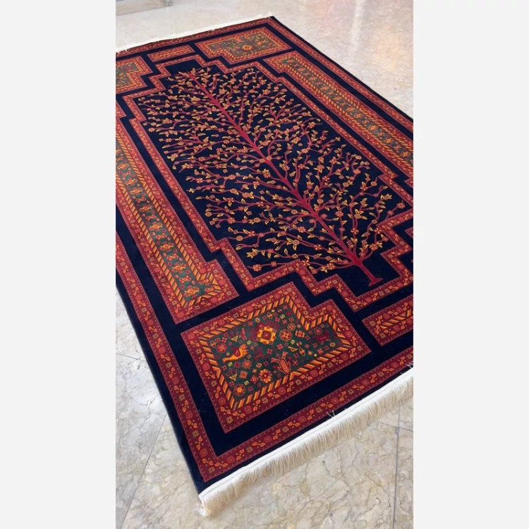 فرش 700 شانه قرمز طرح بلوچ 7060