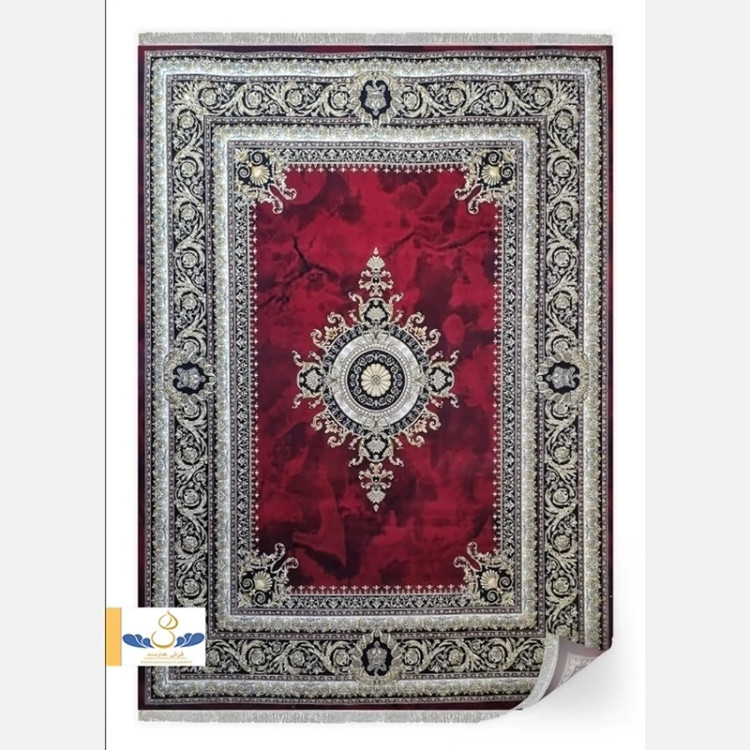 فرش 700 شانه ترنج دار ژیوا روناسی اکرولیک