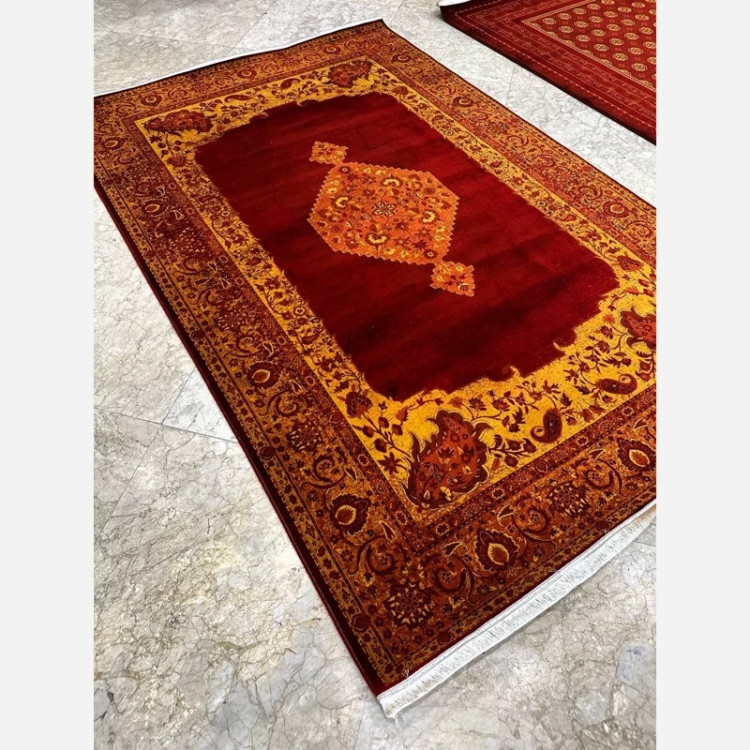 فرش 700 شانه قرمز اکرولیک طرح بلوچ 3060