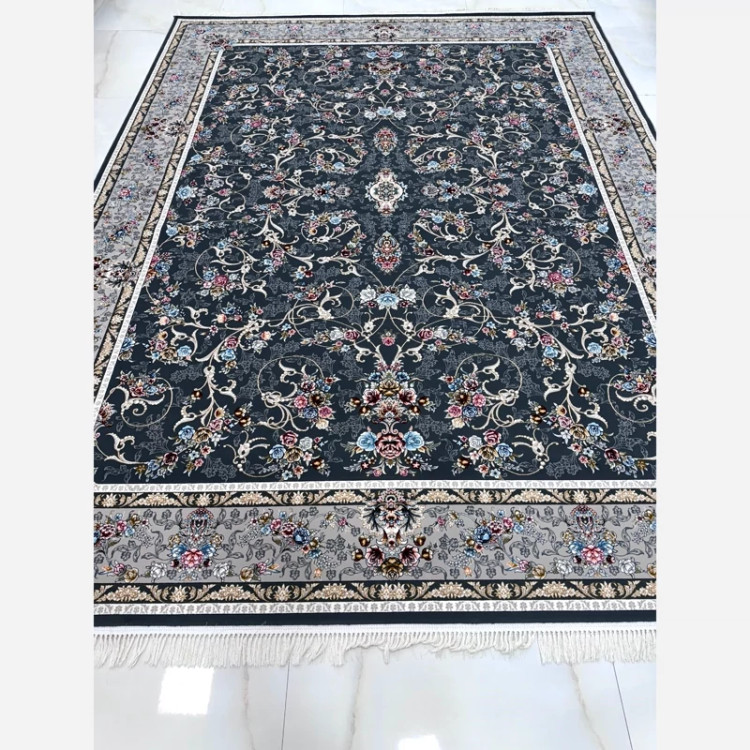فرش 700 شانه افشان طرح شاهان دودی