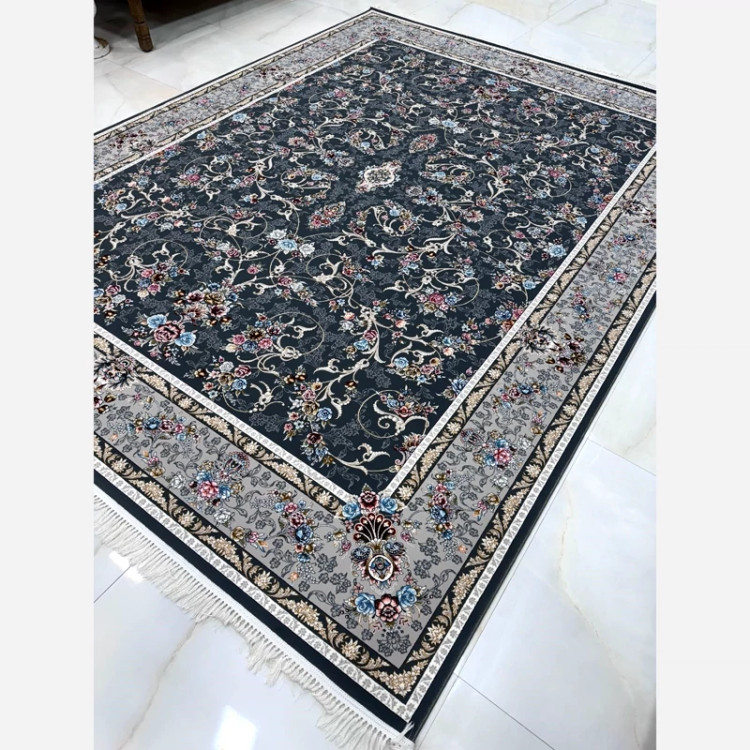 فرش 700 شانه افشان طرح شاهان دودی