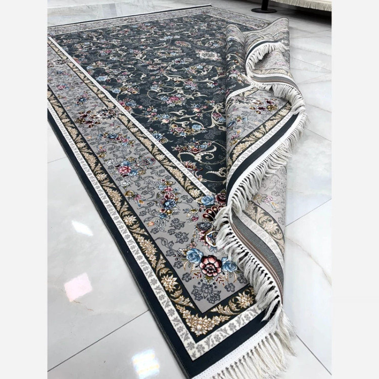 فرش 700 شانه افشان طرح شاهان دودی