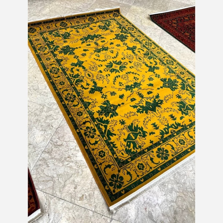 فرش 700 شانه دارچینی اکرولیک طرح بلوچ 2070