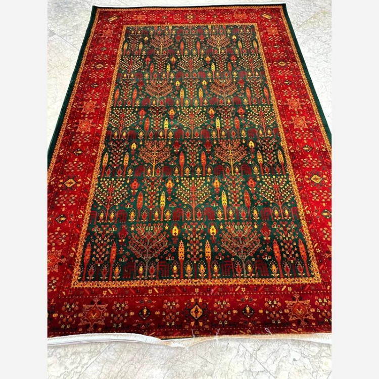 فرش 700 شانه قرمز اکرولیک طرح بلوچ 1060