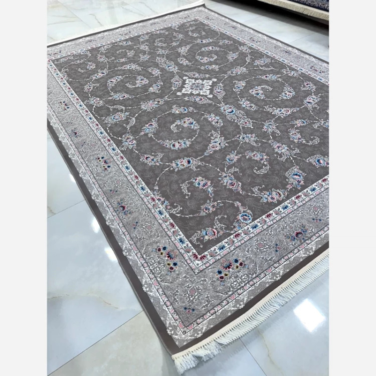 فرش 1200 شانه افشان ارغوان دودی اکرولیک (پس کرایه)