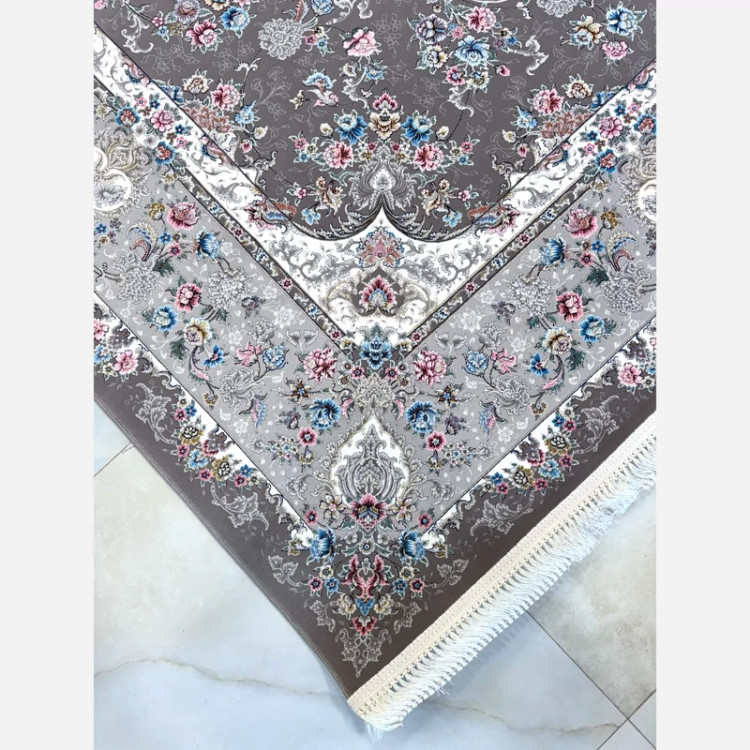 فرش 1200 شانه افشان شاهکار دودی اکرولیک (پس کرایه)