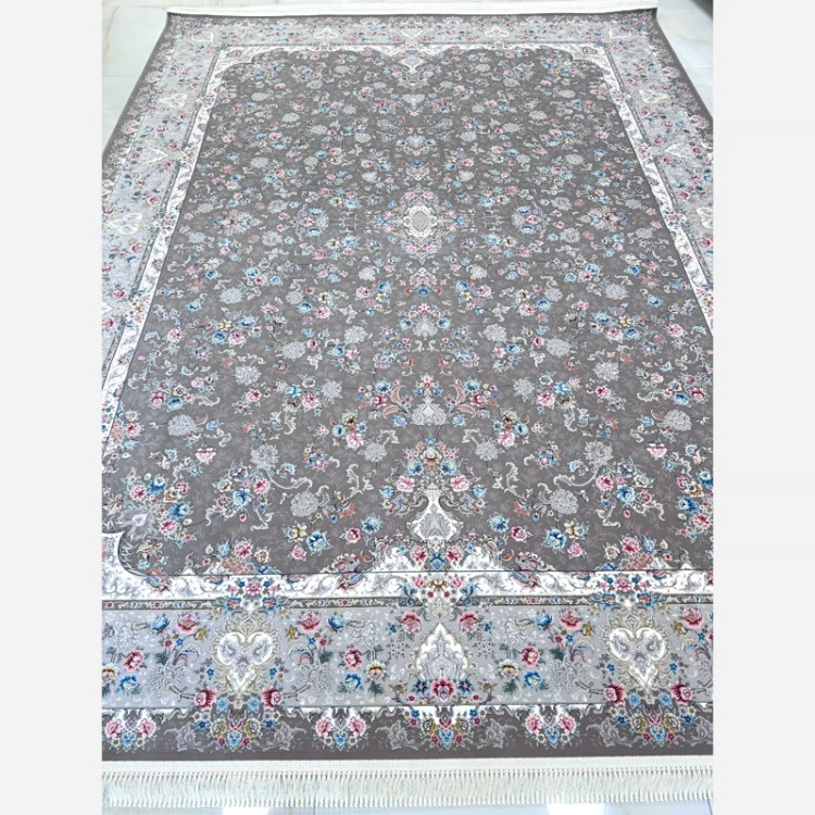 فرش 1200 شانه افشان شاهکار دودی اکرولیک (پس کرایه)