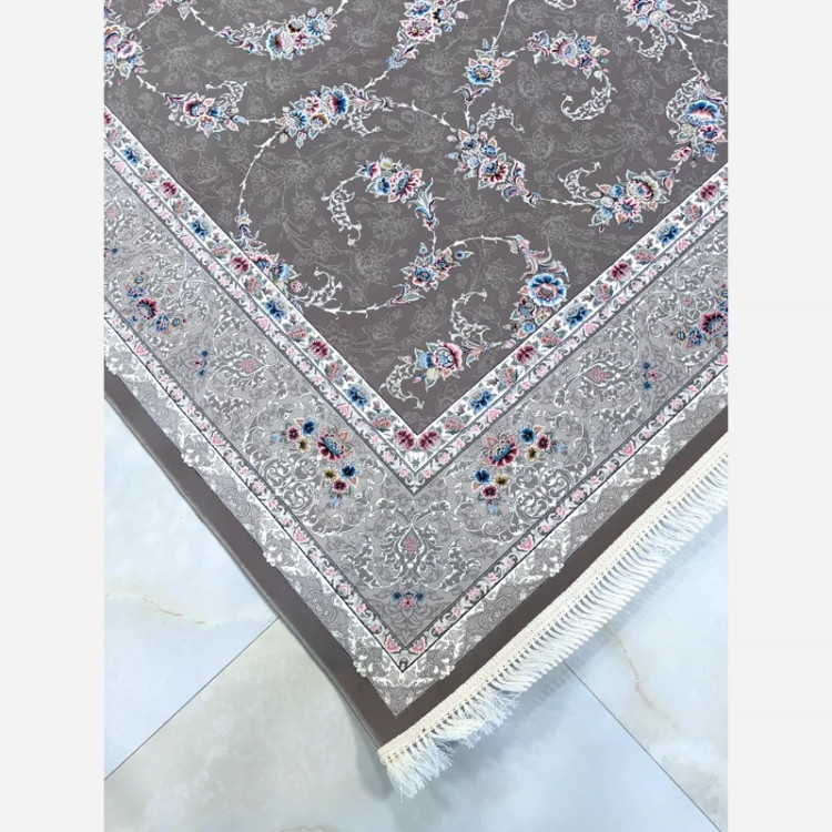 فرش 1200 شانه افشان ارغوان دودی اکرولیک (پس کرایه)