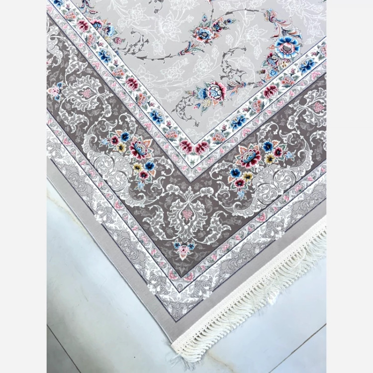 فرش 1200 شانه افشان ارغوان نقره ای اکرولیک (پس کرایه)