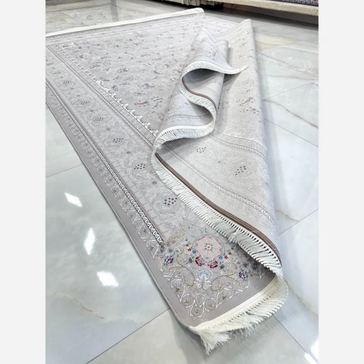 فرش 1200 شانه افشان صدف نقره ای اکرولیک (پس کرایه)