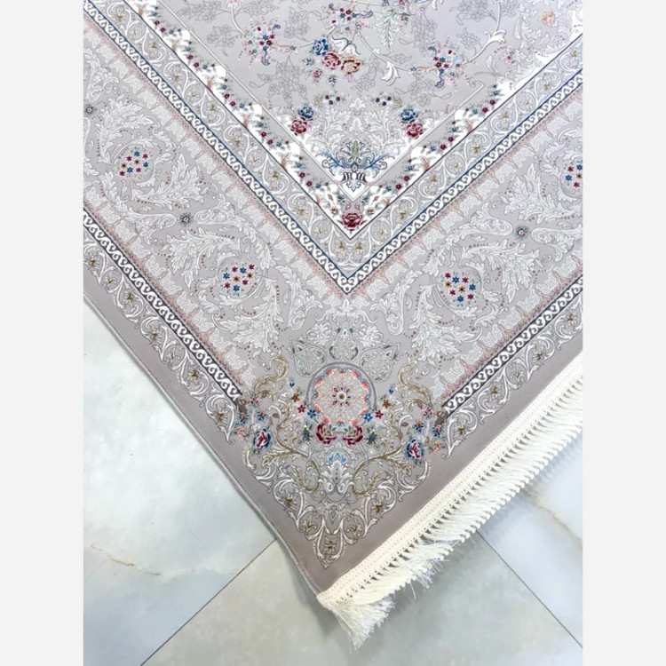 فرش 1200 شانه افشان صدف نقره ای اکرولیک (پس کرایه)