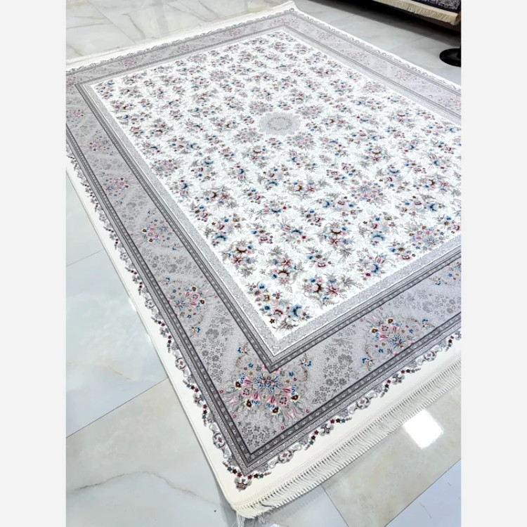 فرش 1200 شانه افشان بهار کرم اکرولیک (پس کرایه)
