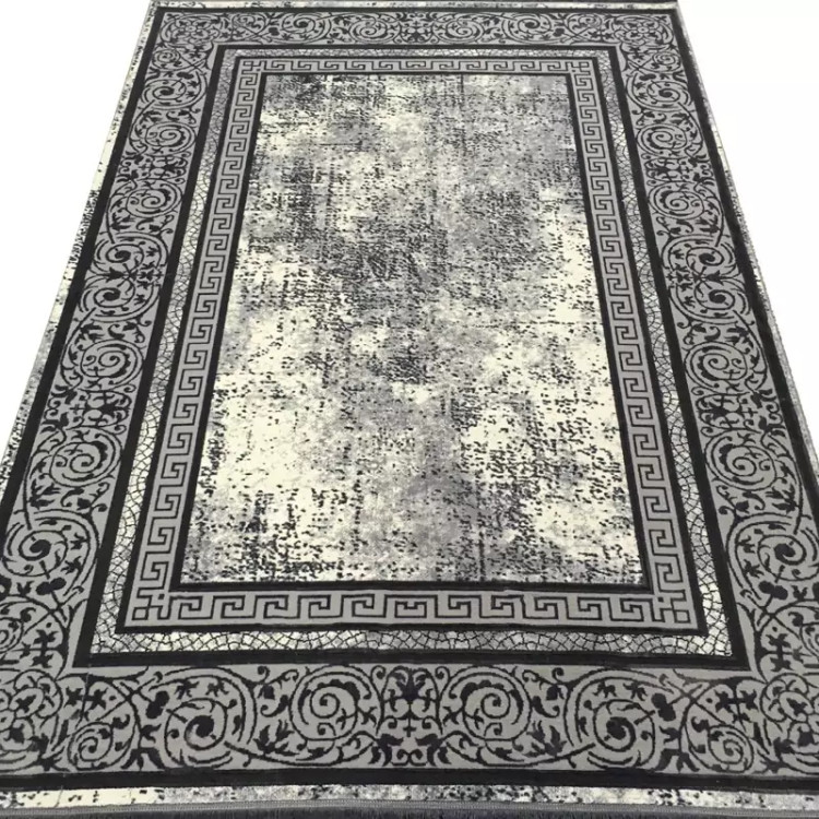 گلیم فرش ماشینی مدرن فیلامنت گل برجسته کد 703 (پس کرایه)
