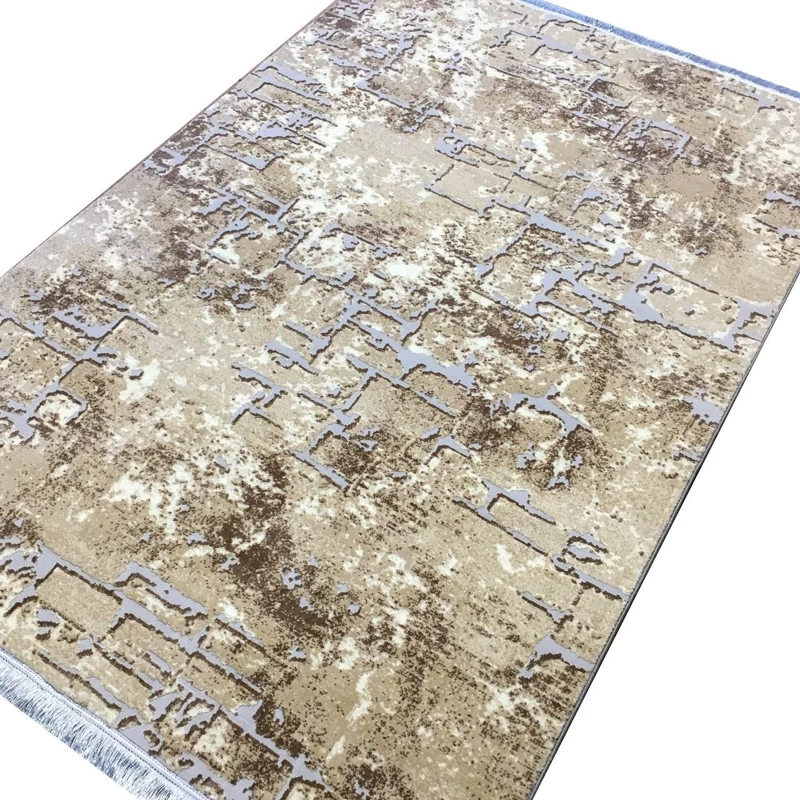 فرش ماشینی مدرن فیلامنت گل برجسته کد 691 (پس کرایه)