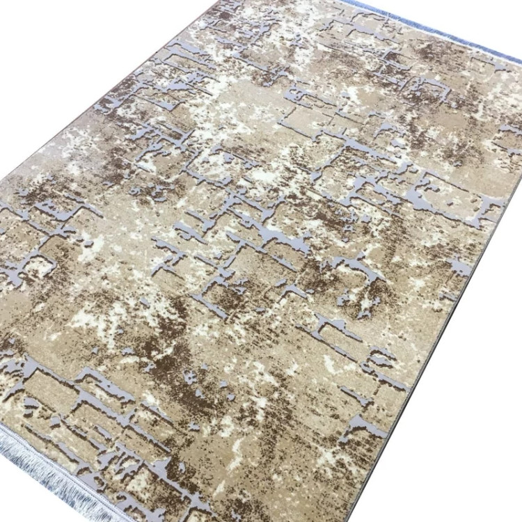 فرش ماشینی مدرن فیلامنت گل برجسته کد 691 (پس کرایه)