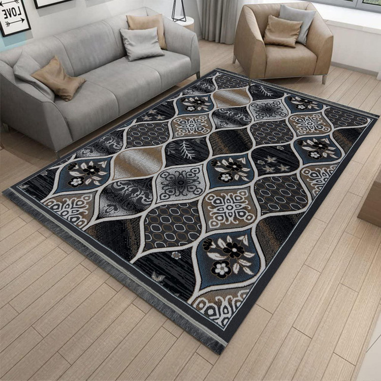 گلیم 815 دودی طوسی | ۳۲۰ شانه تراکم 620