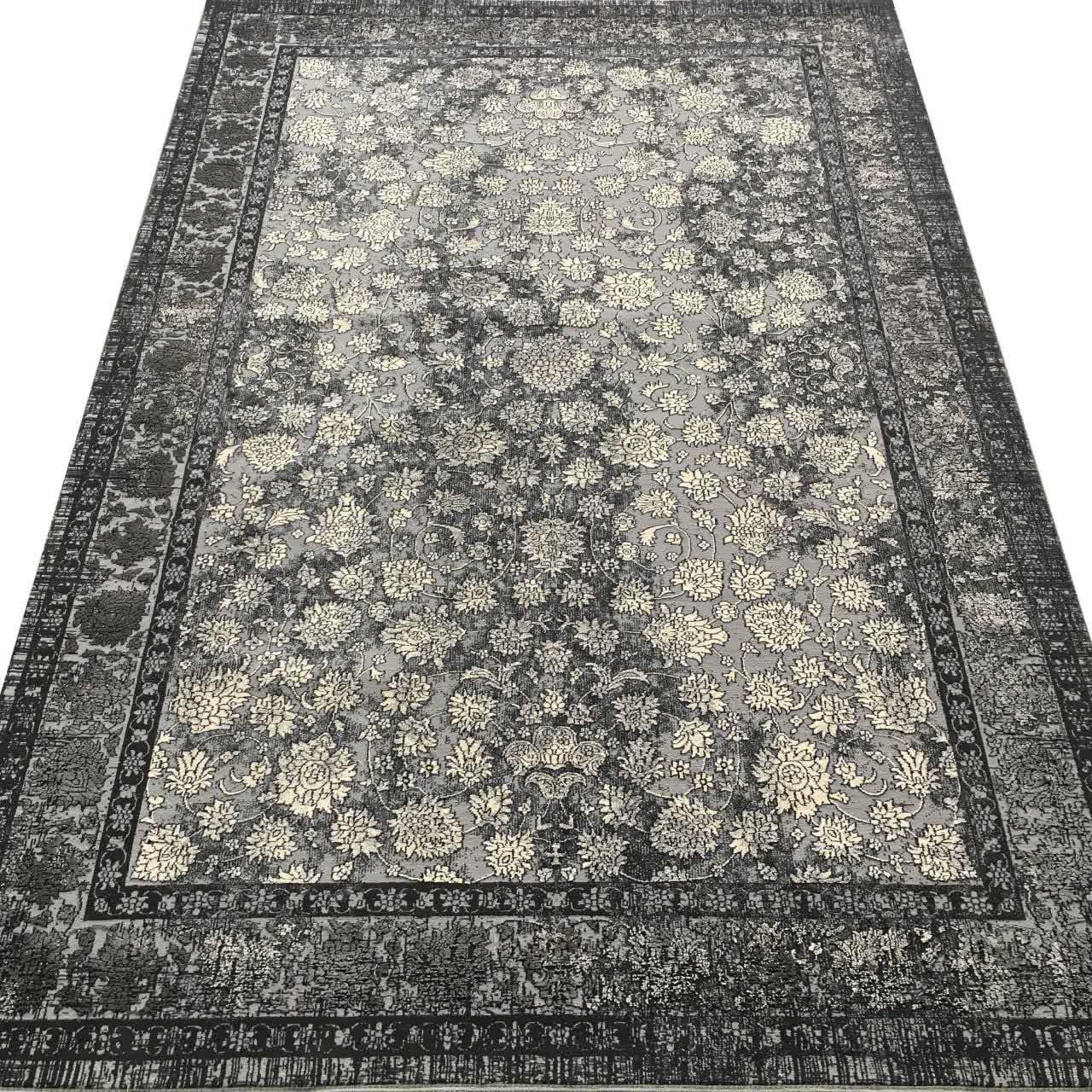فرش مدرن کلکسیون جدید میکروفیلامنت طرح 520 | 440 شانه تراکم 1400