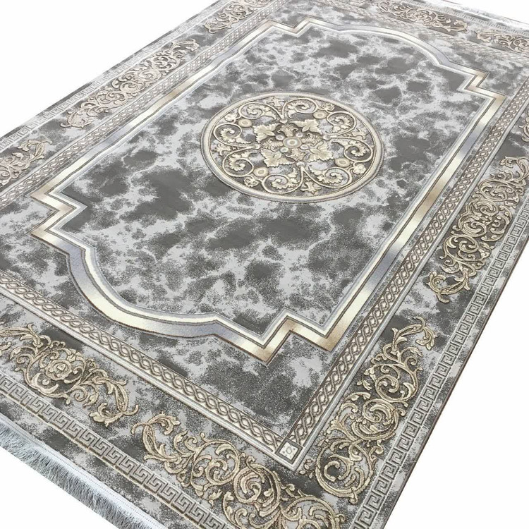 فرش مدرن کلکسیون جدید میکروفیلامنت طرح 601 | 440 شانه تراکم 1400